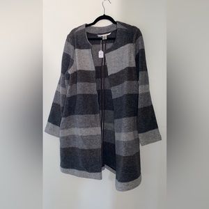 2-Tone Gray Sweater/Coat by Max Studio. Size Large